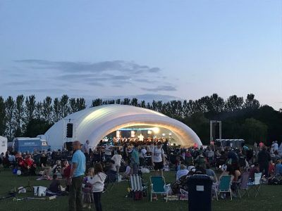 Evolution Dome | Inflatable Stage Covers