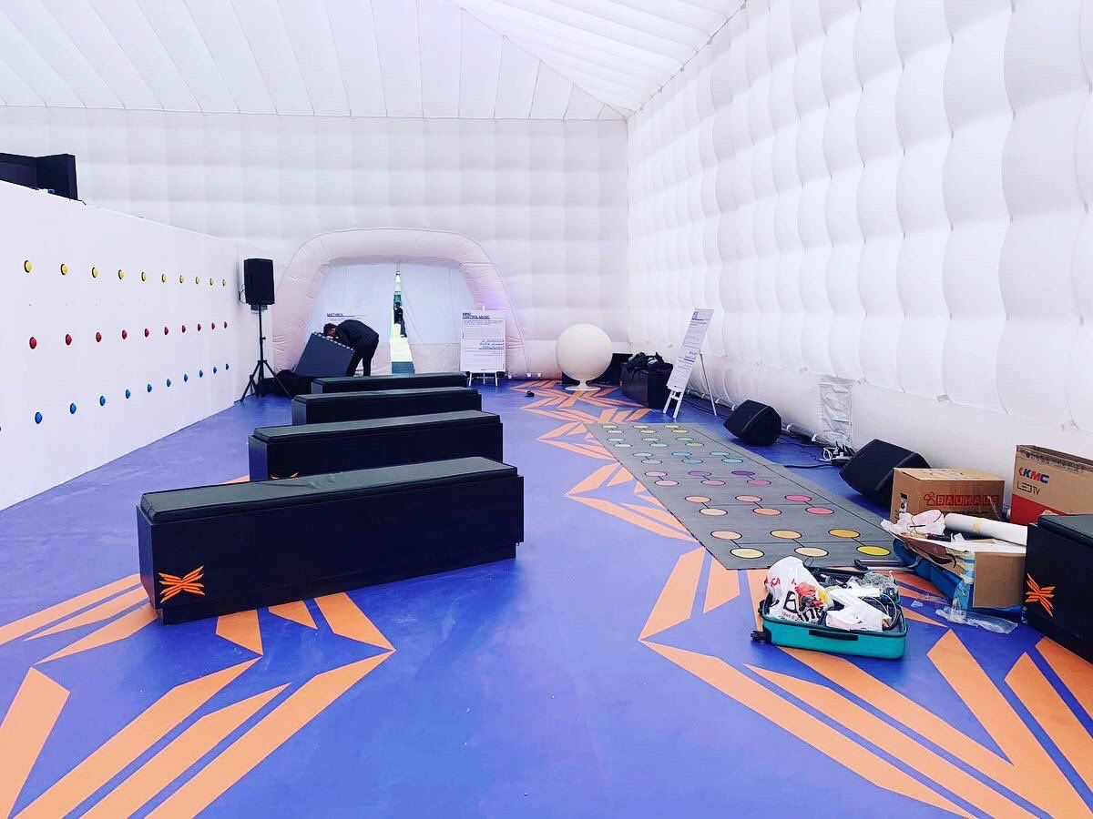 Inside XP Zone at MDL Beast