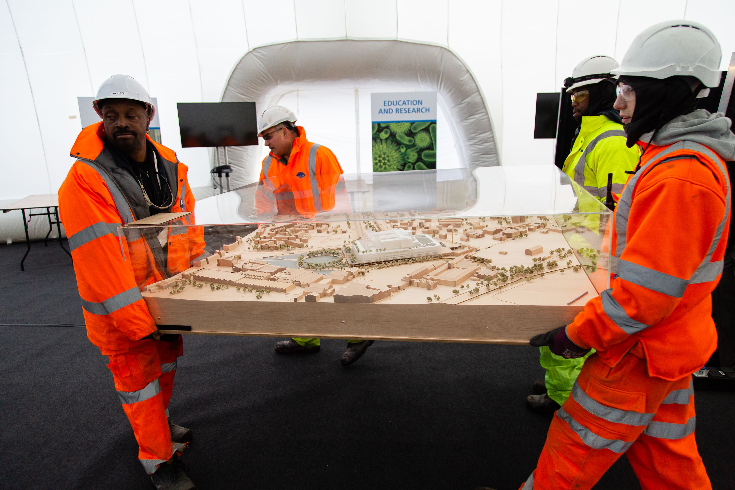 Temporary Event Structure - Midland Met relaunch