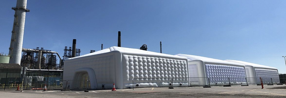 Semi Permenant Temporary Inflatable Structure