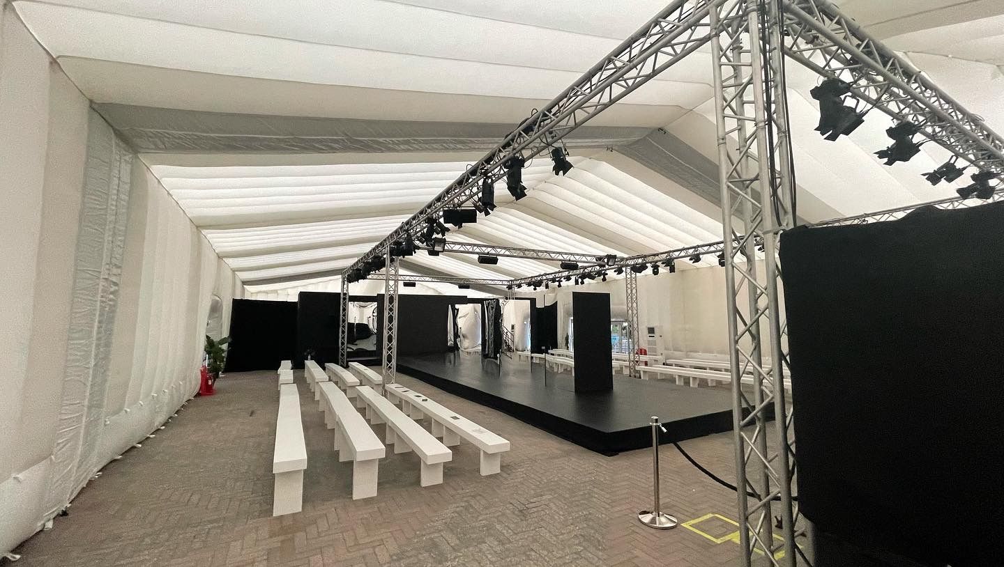 Temporary Inflatable Structure